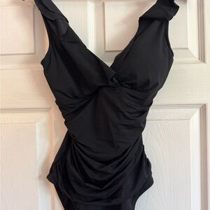 Lauren Ralph Lauren Black Swimsuit size 8